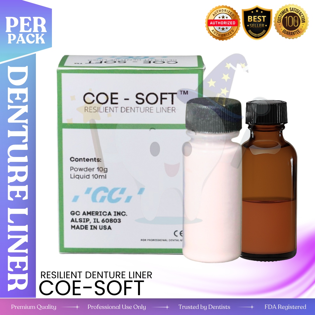 COE-SOFT Resilient Denture Liner – Soft Relining | Shopee Philippines