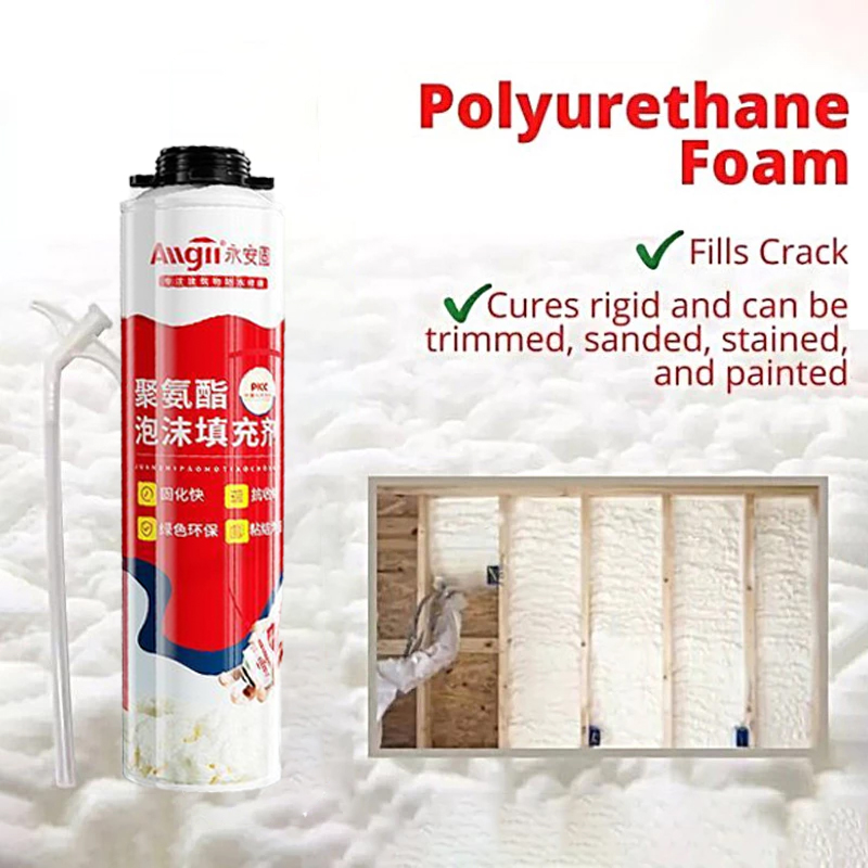 Polyurethane PU Foam Spray 750ML/900G Foam Spray Sealant Waterproof ...