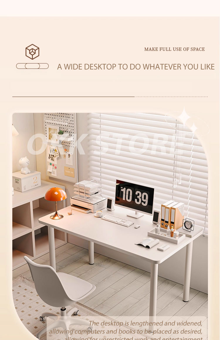 【Lowest Price】Computer Desk With Drawer Wooden Office Table Desktop ...