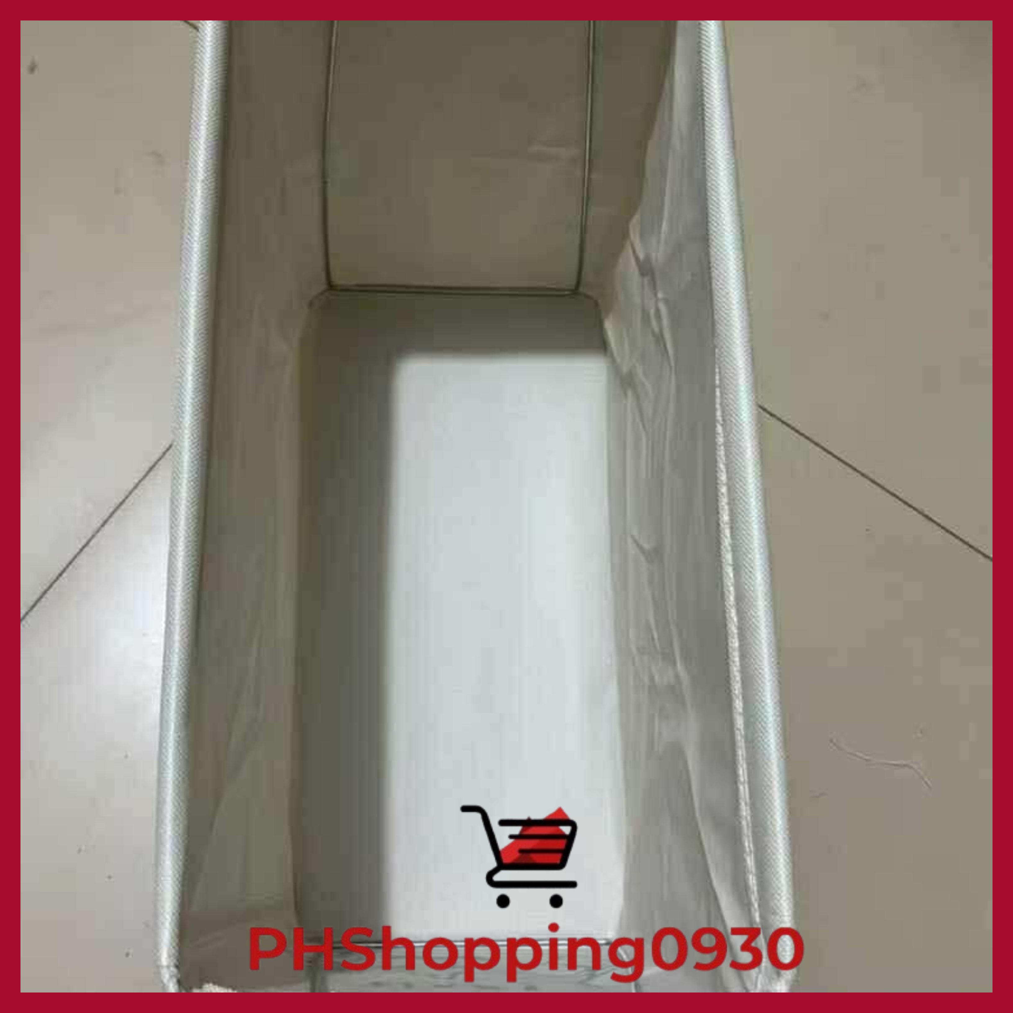 QYZV.PH 40cm Foldable Laundry Basket Large Capacity Storage Box with ...