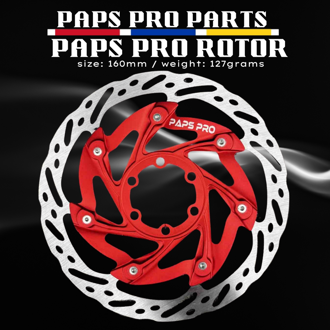 PAPS PRO FLOATING ROTOR 160mm FOR MTB SOLD PER PIECE (ISANG PIRASO ...