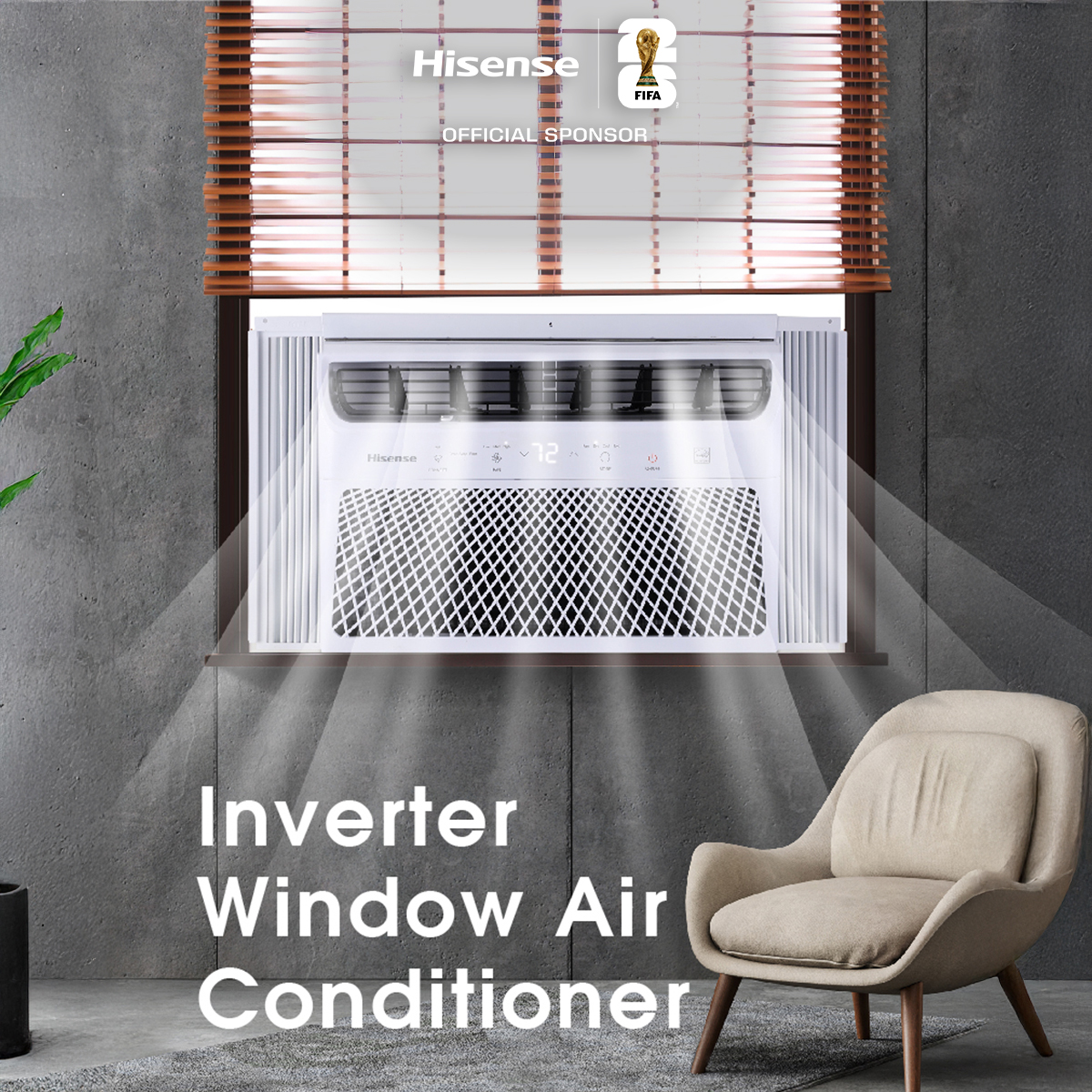 【Best Seller】Hisense Full DC Inverter Window Type 1.0/1.5 HP Air ...