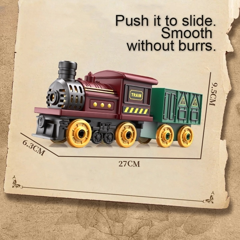 Timi Suspended Ball-Blowing Train Toy Children’s Educational Train Set ...