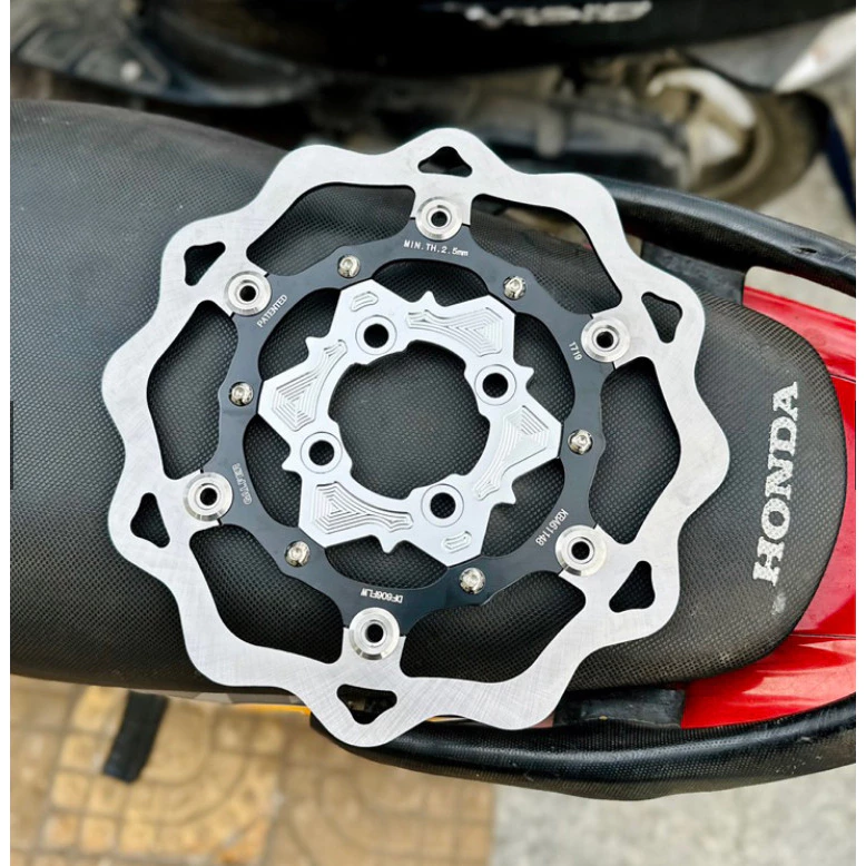 260mm Front Brake Disc with 4 Holes for MIO BEAT CLICK GENIO SCOOPY All ...