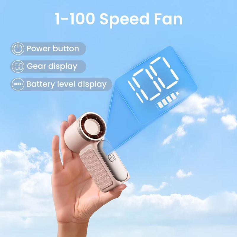 X688 Super Turbo Fan 100 High Speed 3000mAh Handheld Rechargeable ...