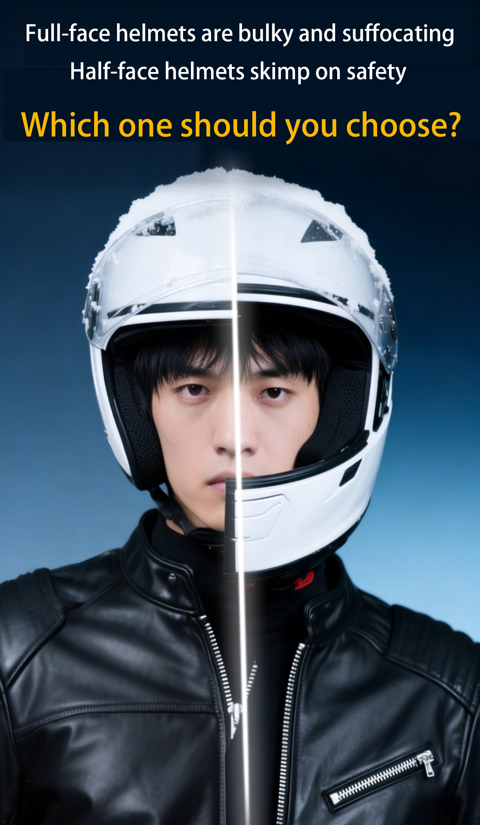 【𝑭𝒍𝒊𝒑 𝑼𝒑】 HNJ Modular Dual Visor Helmet Full Face for Motorcycle Men ...