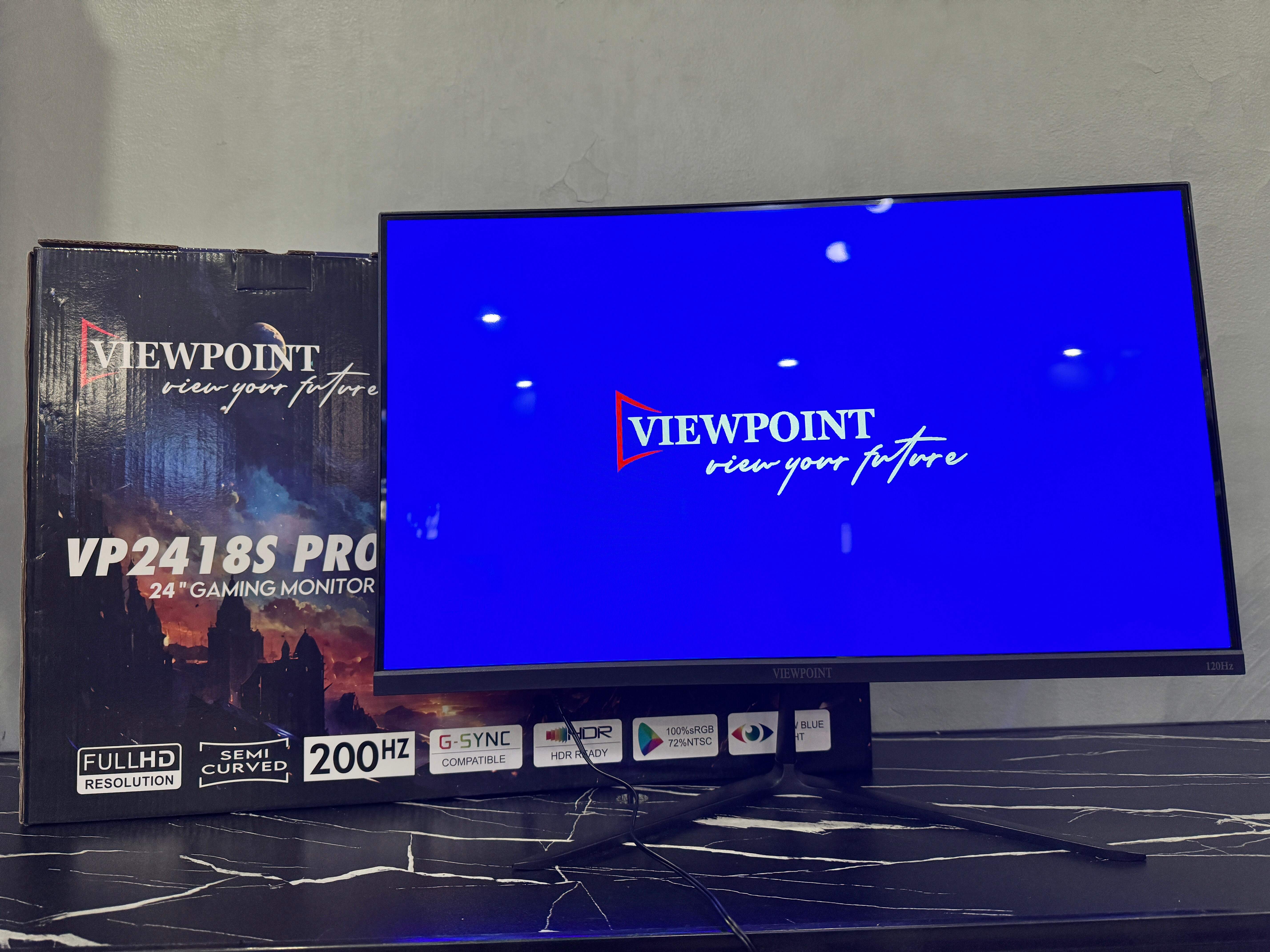 VIEWPOINT 24 INCH 200HZ GAMING MONITOR SEMI CURVE FRAMELESS | Shopee ...