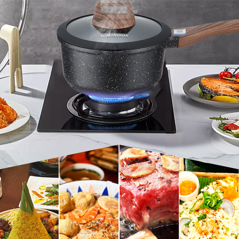 Gaoboos High Quality Non Stick Cooking Pot Gas Stove kitchen Cookware ...