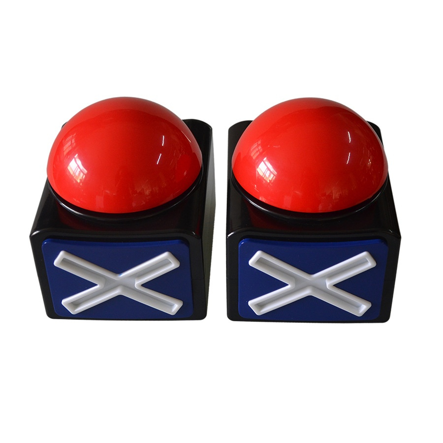 Game Answer Buzzer Alarm Game Button with Sound Light Trivia Quiz Got ...