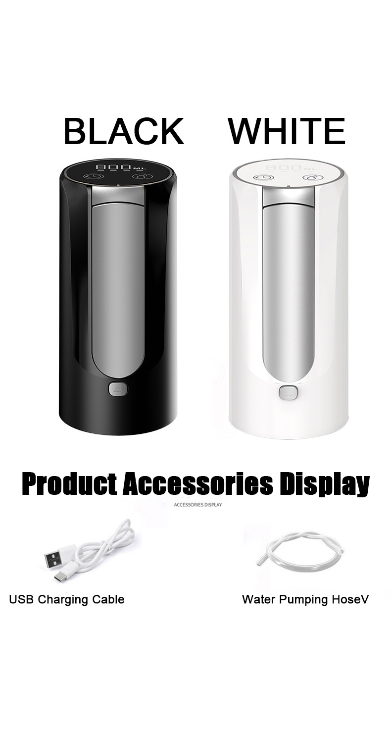 TOSHIBA Smart Electric Water Dispenser Pump USB Rechargeable Automatic ...