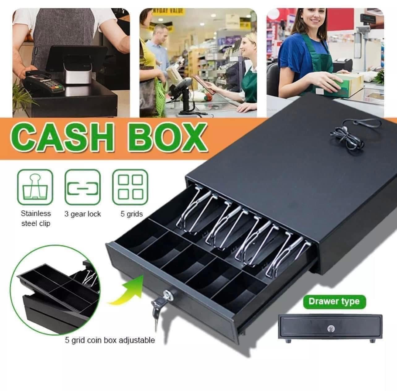 Cashier cash box with four grids and three gears cash box cashier ...