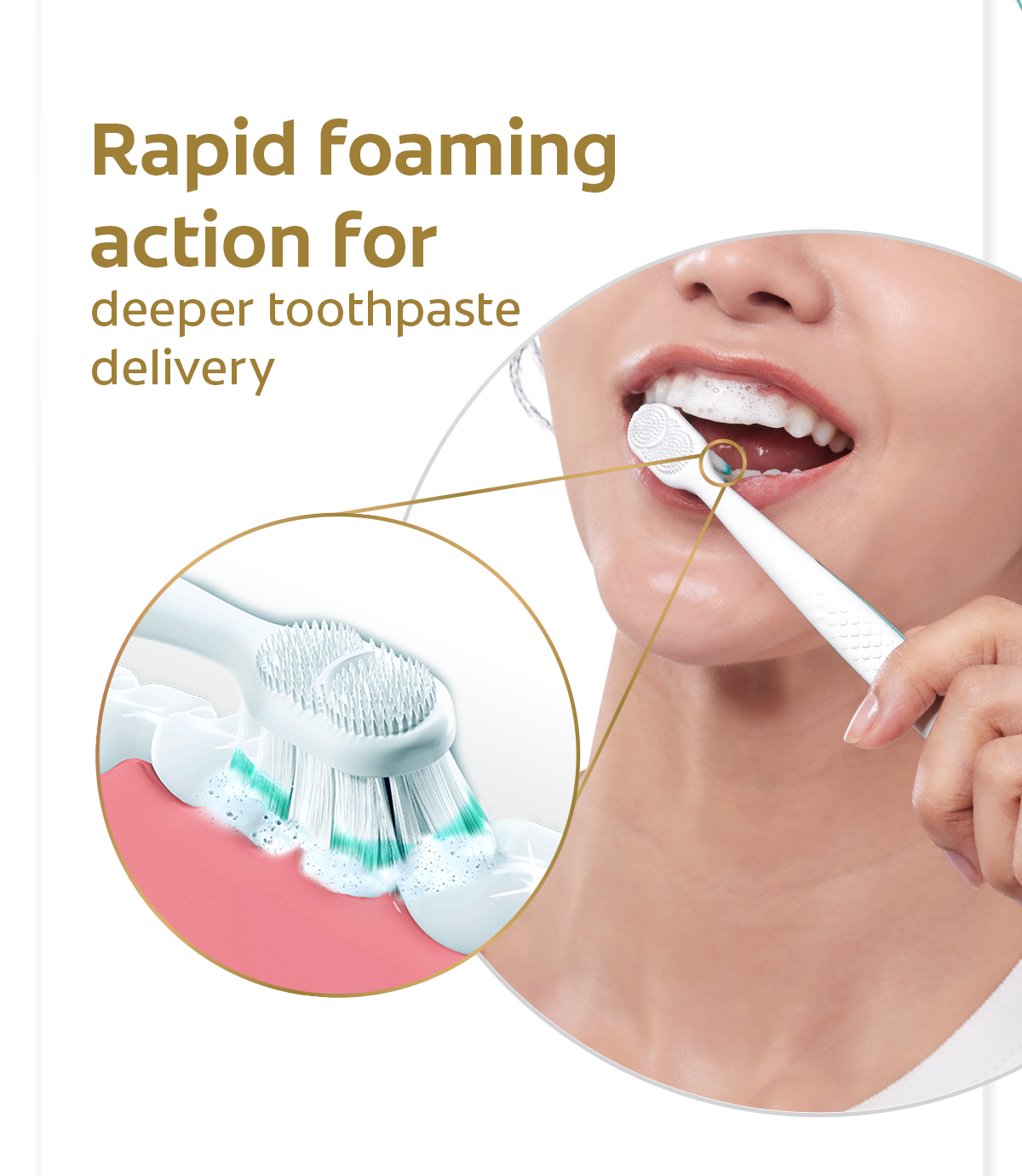 NEW Colgate Total Battery Toothbrush, For Rapid Foaming, Reach Deeper ...