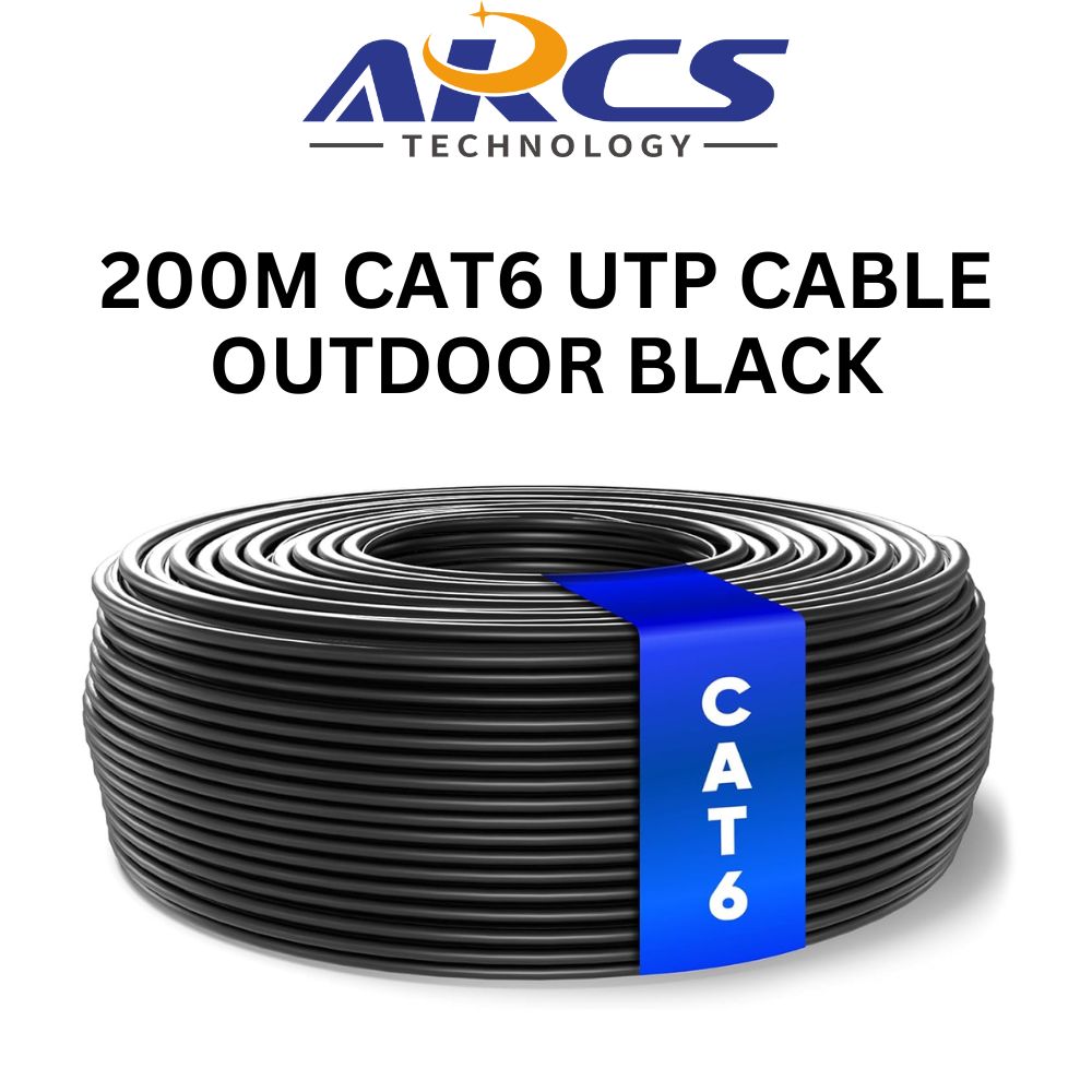 ARCS TECHNOLOGY CAT6 INDOOR | OUTDOOR Ethernet Cable 200m, High Speed ...