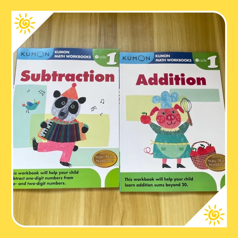 Kumon Calculation Math Workbooks G1 Addition/Subtraction | Shopee ...