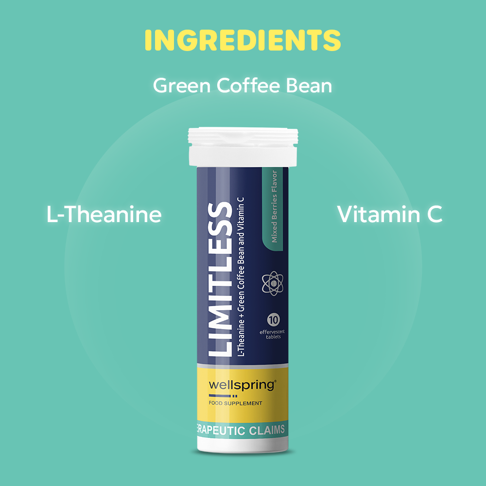 2in1 Promo Pack Limitless Best Brain Booster Vitamin for Focus Memory ...