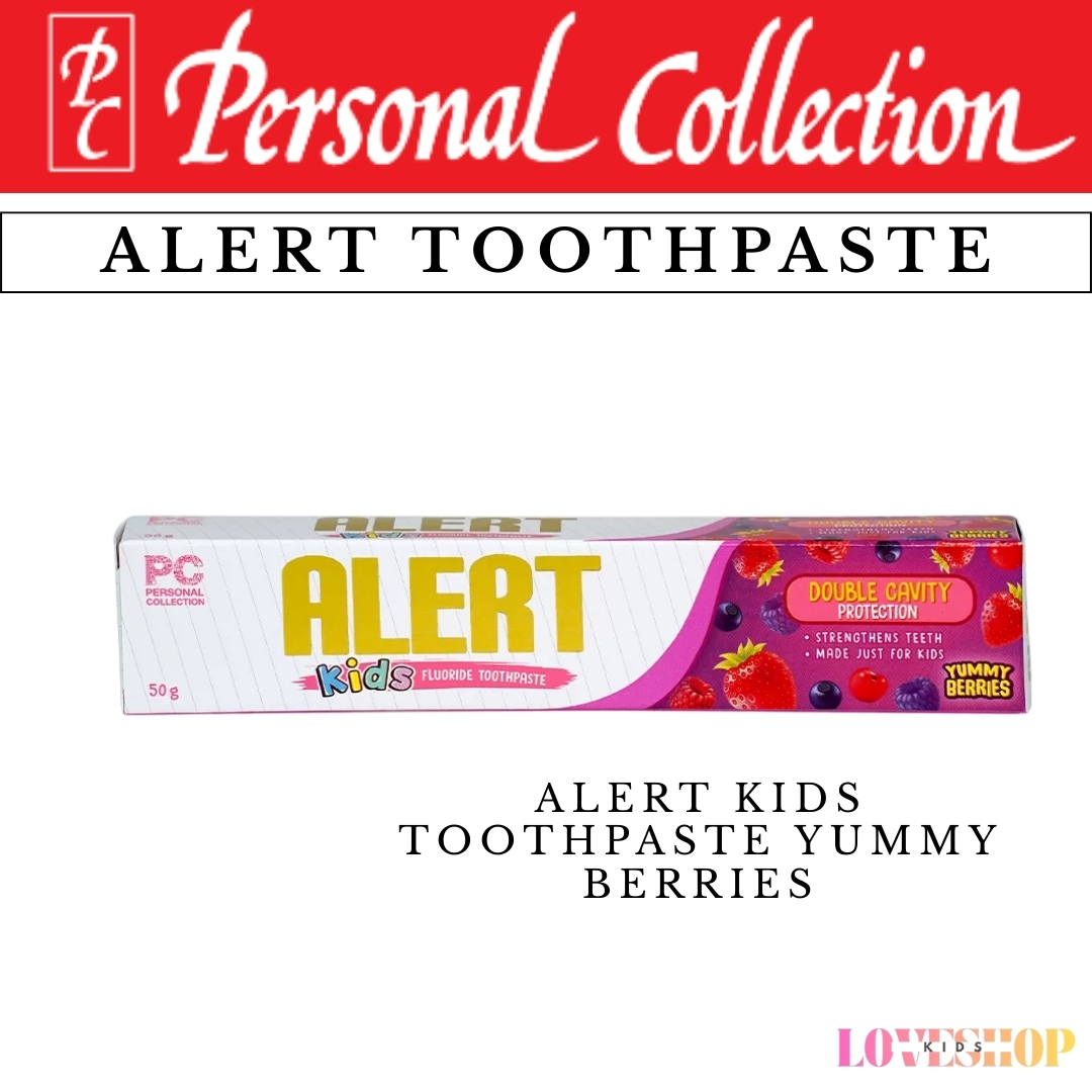 Alert Kids Toothpaste with Triple Immune Teeth Protection, 50g | Shopee ...