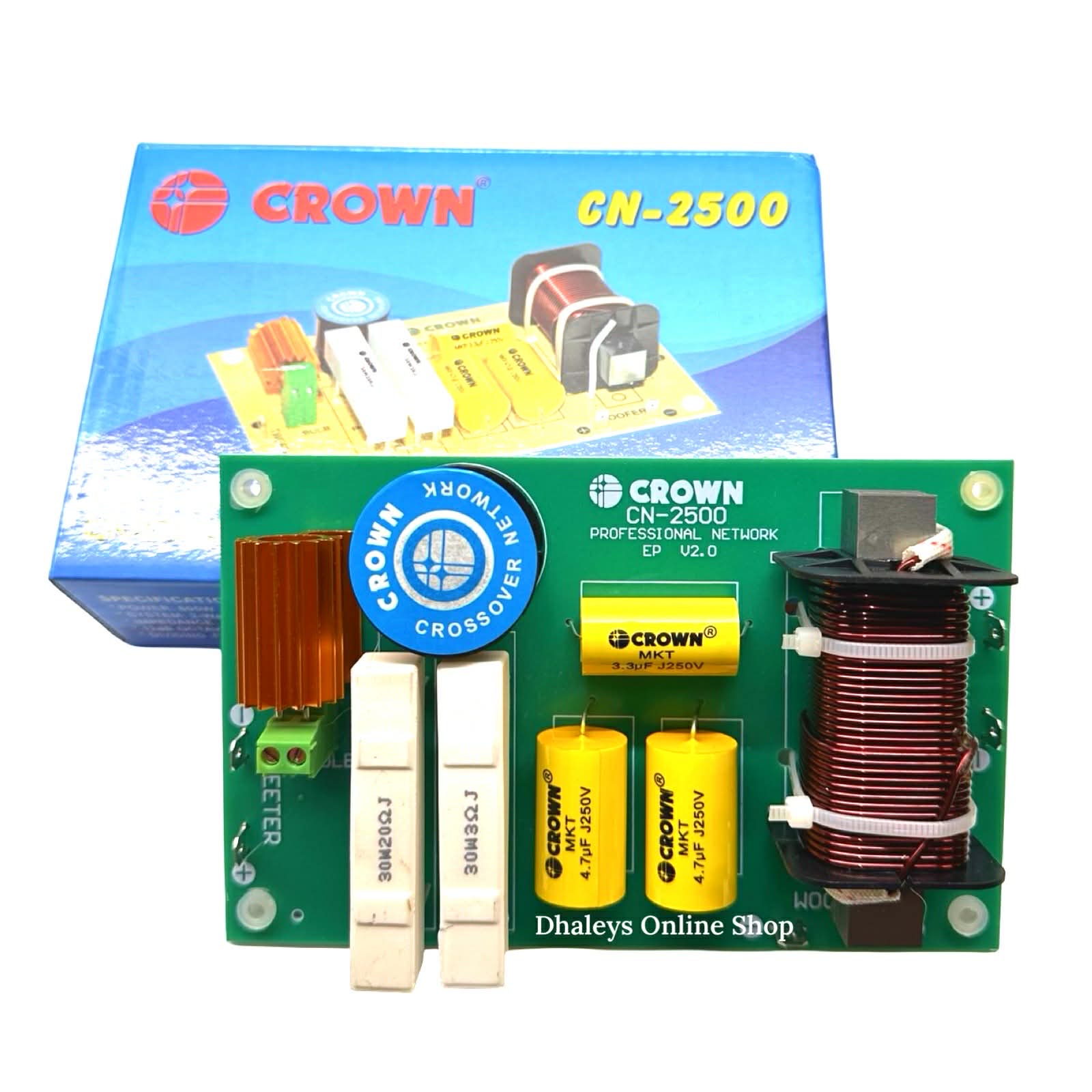 2026 Original Crown Dividing Network CN-2500 / CN2500 2-way 500 watts ...