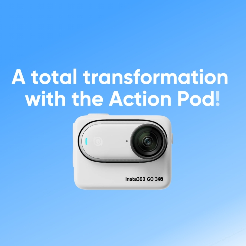 [JG SALE] Insta360 GO 3S / GO 3 4K Tiny Waterproof Action Camera with ...