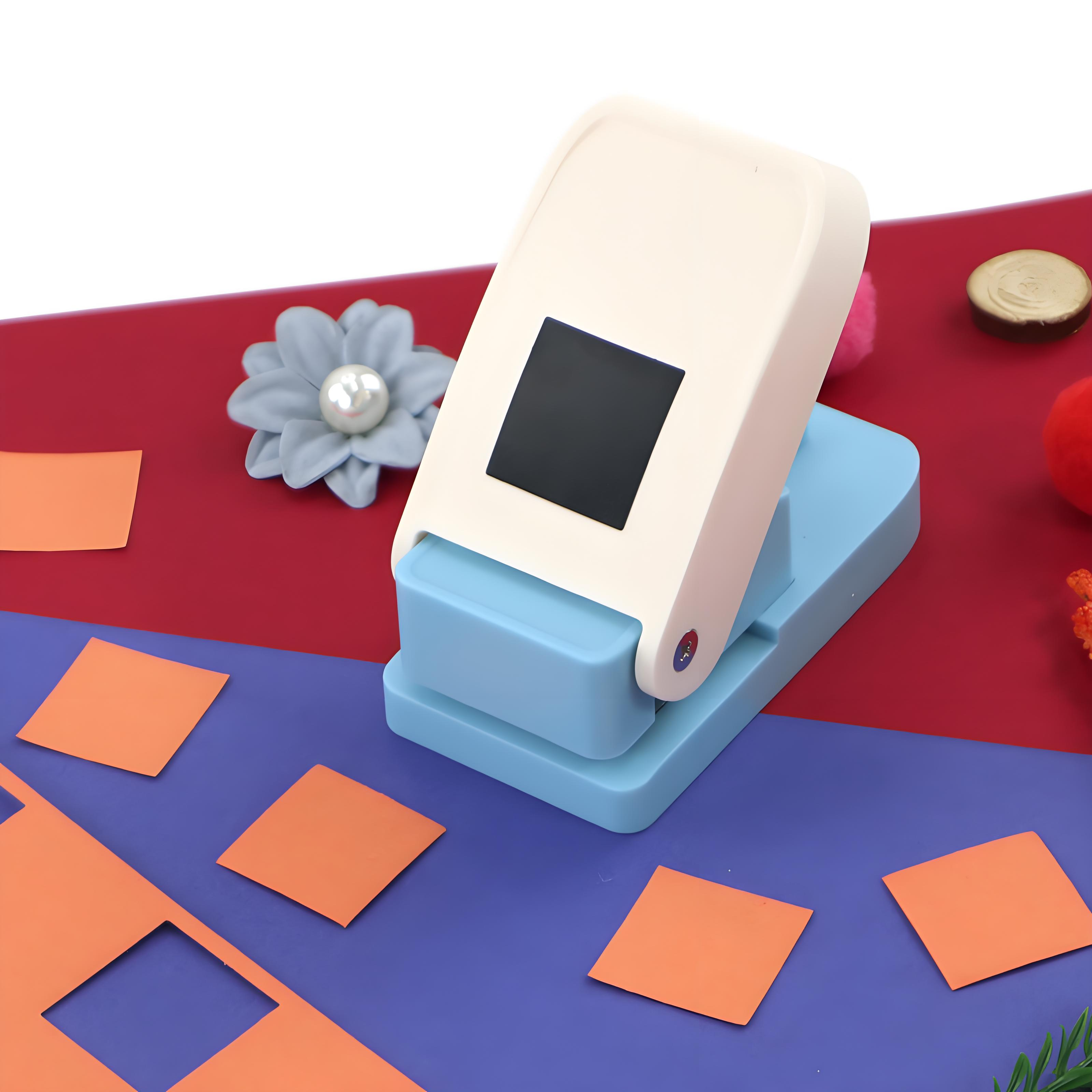 New type of square stamping and embossing machine, square punch, square ...