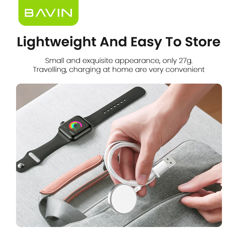 BAVIN CB337 2-in-1 Fast Charging Wireless Magnetic Charger USB-C Port ...