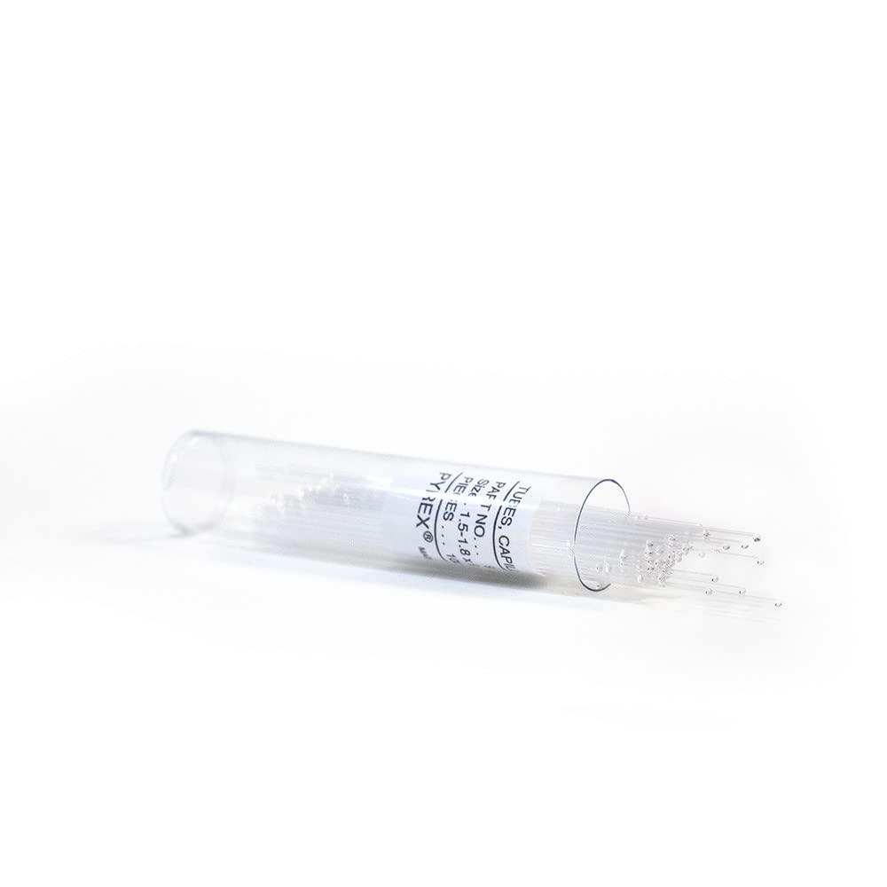 100pcs/bottle Capillary Tube for Micro Hematocrit Non-heparinized Micro ...