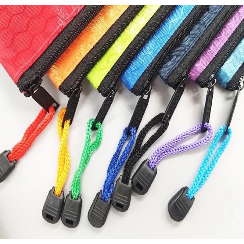 Football Pattern Folder Thickness Envelopes Zipper Bag Waterproof ...