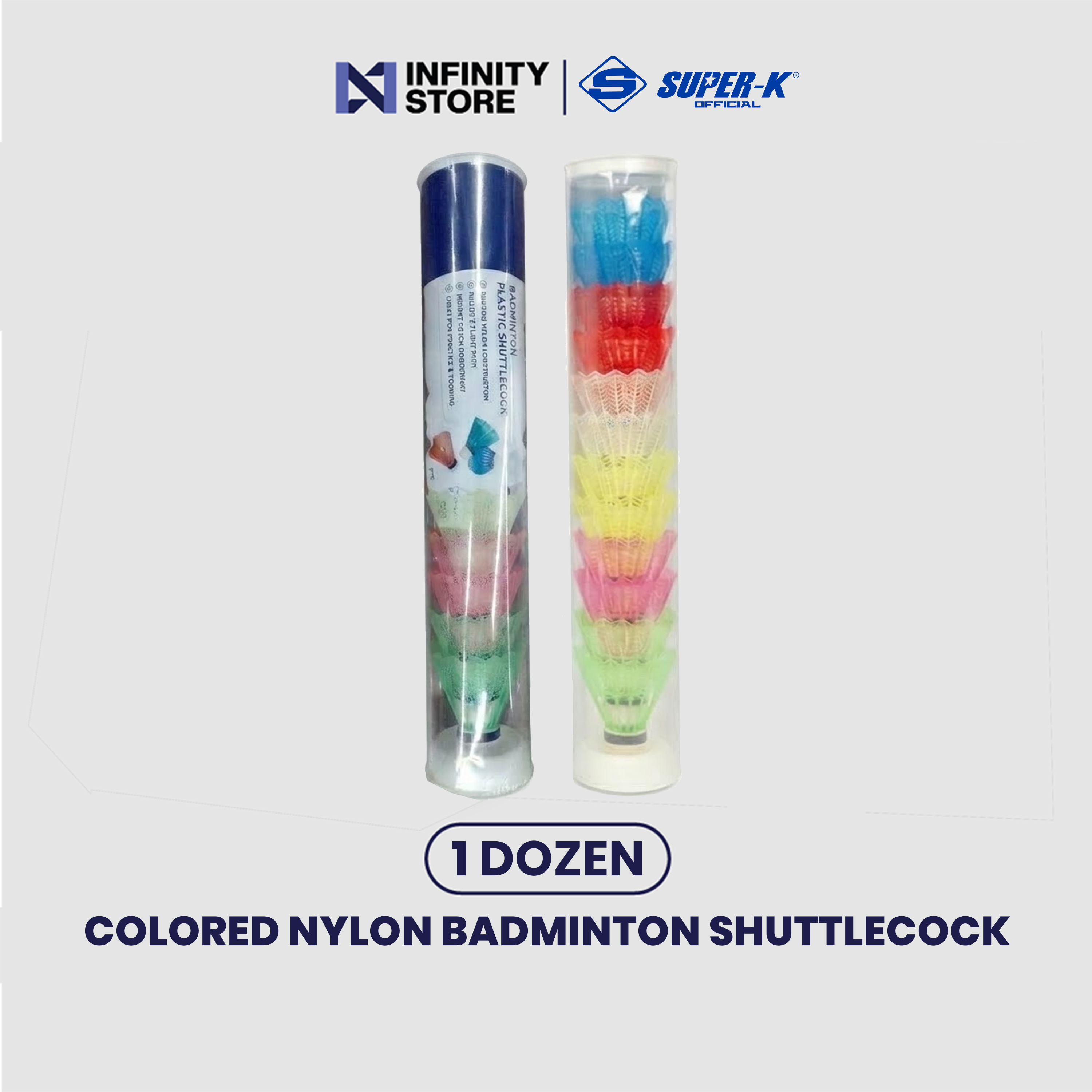 Super-K | Plastic Shuttlecock Assorted Color (SDH-51899) | Shopee ...