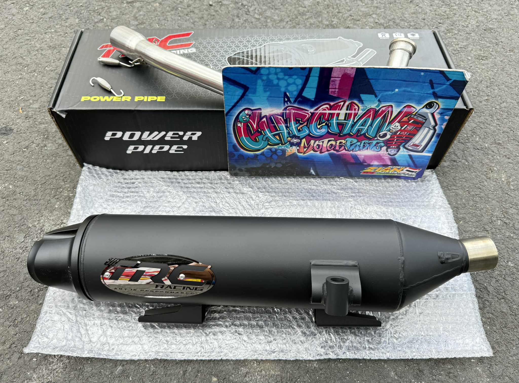 TRC PIPE HONDA CLICK 125/150 / AEROX V2 / NMAX V2 / MIO I 125/M3 LEGIT ...