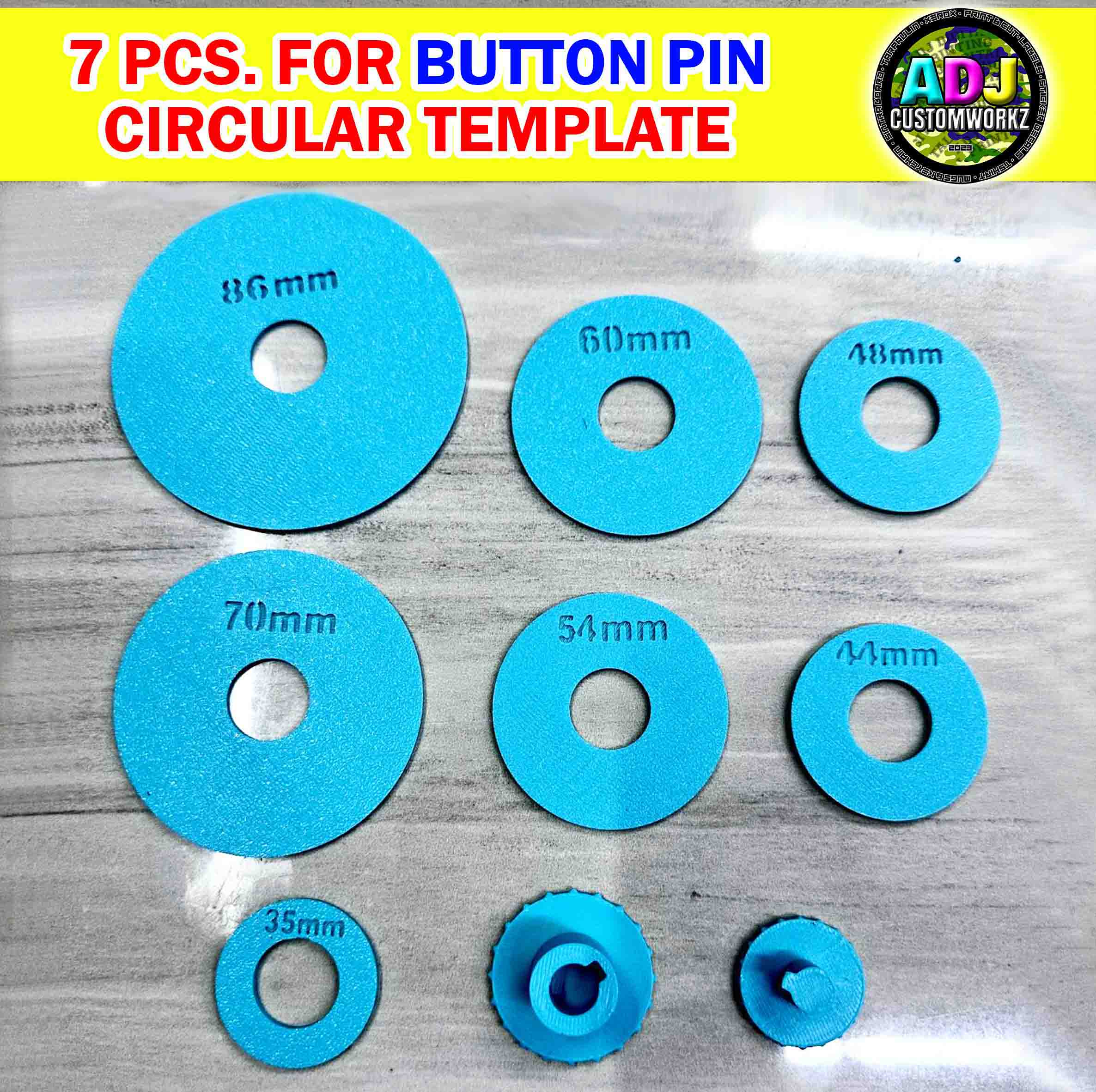 CIRCULAR CUTTING GUIDE DISK ONLY (CUTTER NOT INCLUDED) FOR MINI KW-TRIO ...