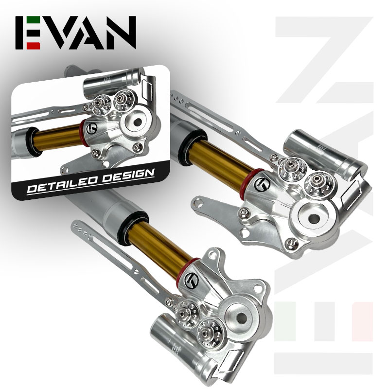 EVAN Shop TRC Racing inverted Front Shock Assembly for Yamaha SNIPER ...