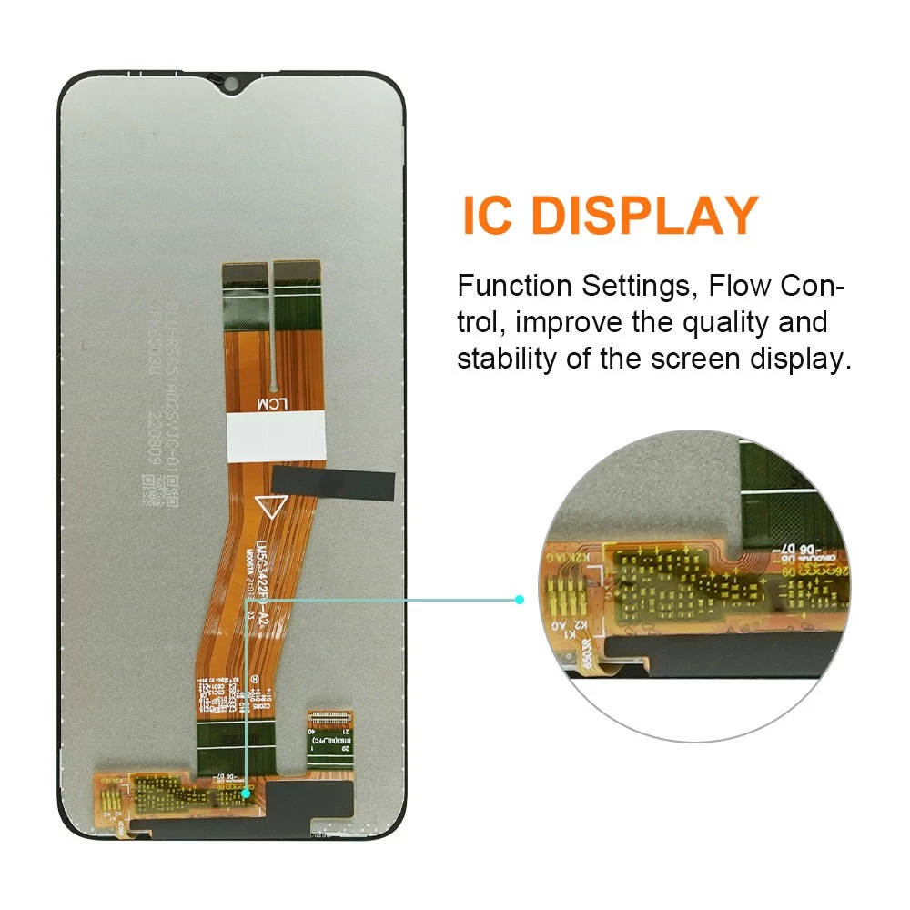 LCD For Samsung Galaxy A02S /A02 /A03S /A03 /A12 /A04E /M02S Display ...