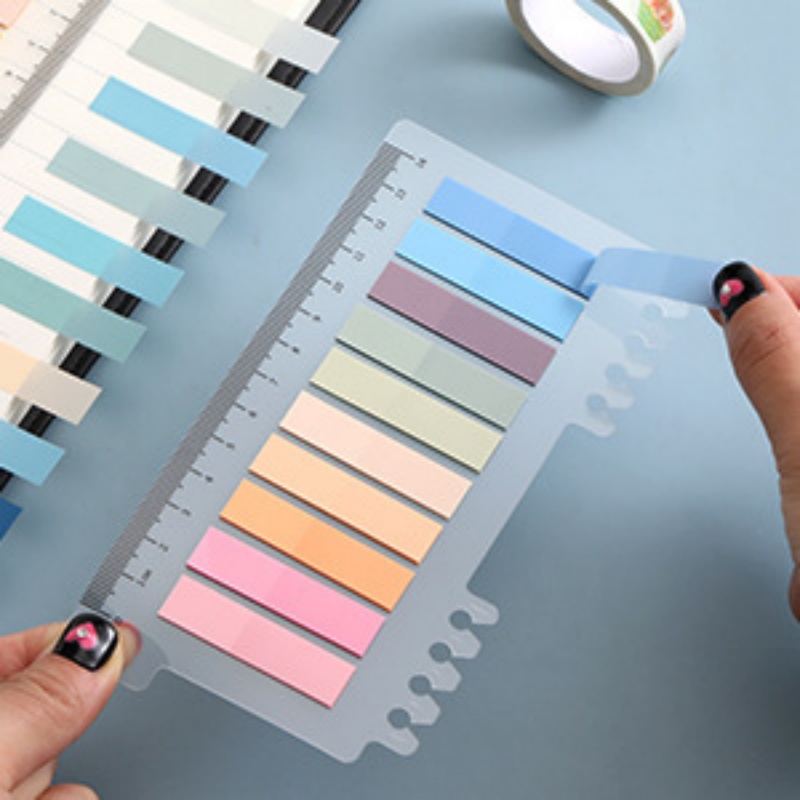 2400 Pcs Colorful Multicolor Sticky Writable Removable Index Tabs ...