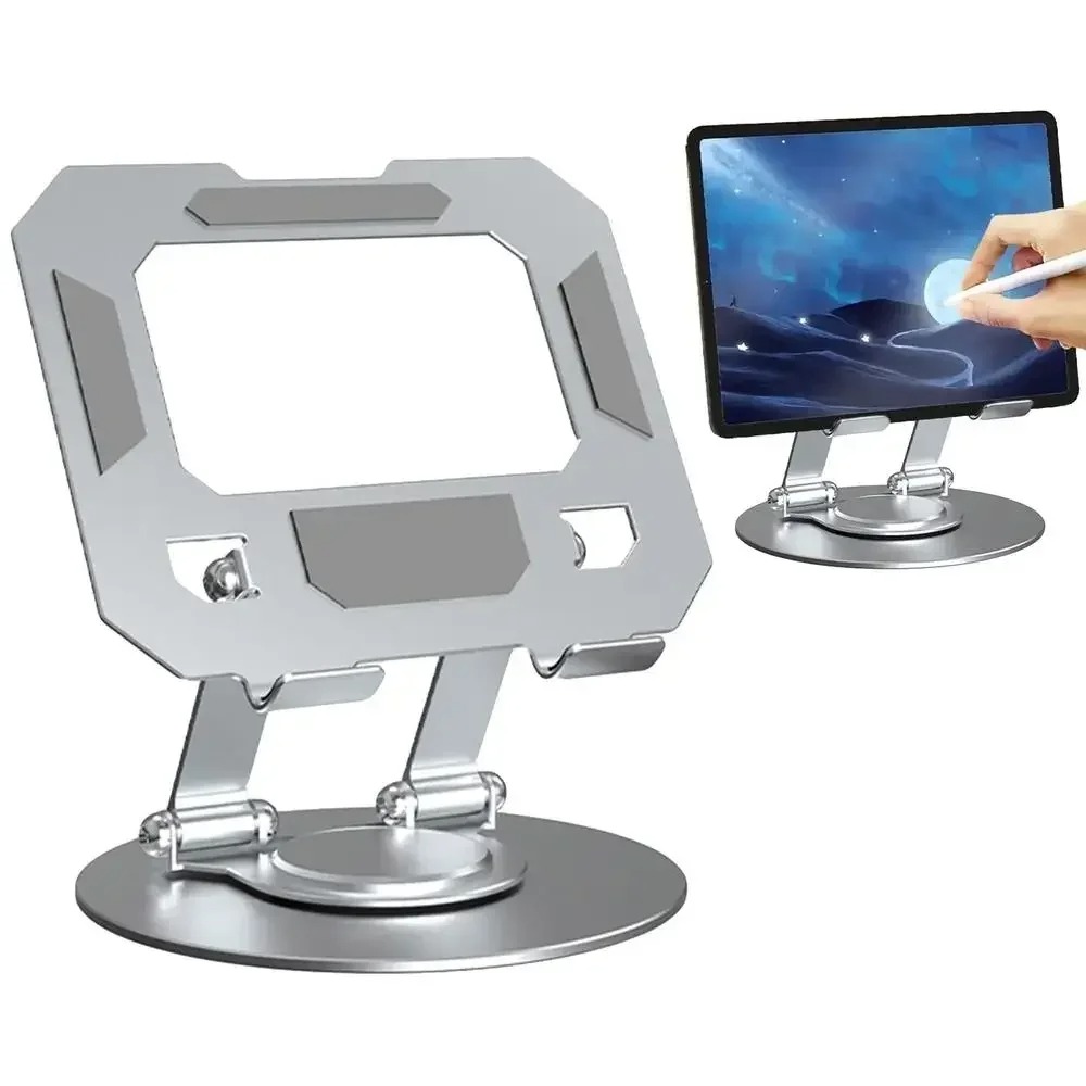 360 ° rotatable tablet stand for mobile phones, metal stand with ...