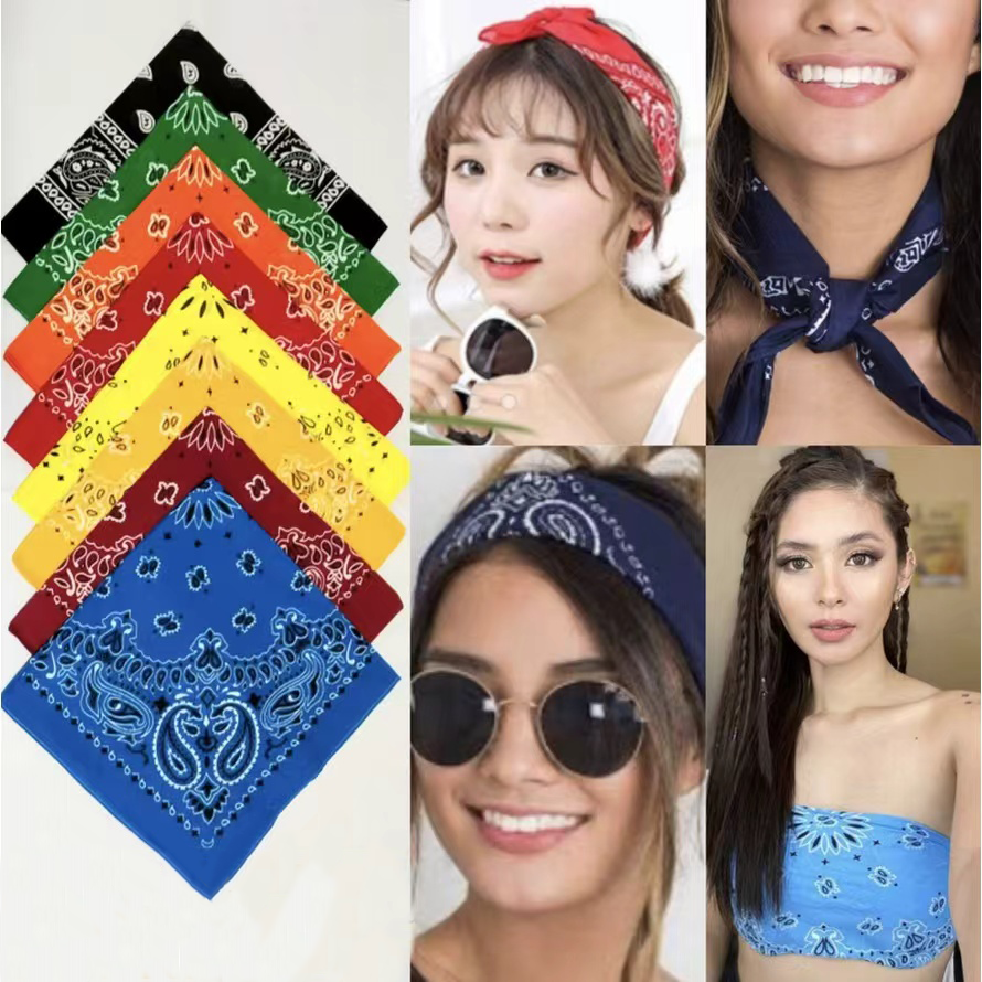 Hip Hop Neck Scarf,High quality colorblocked printed headscarf ...