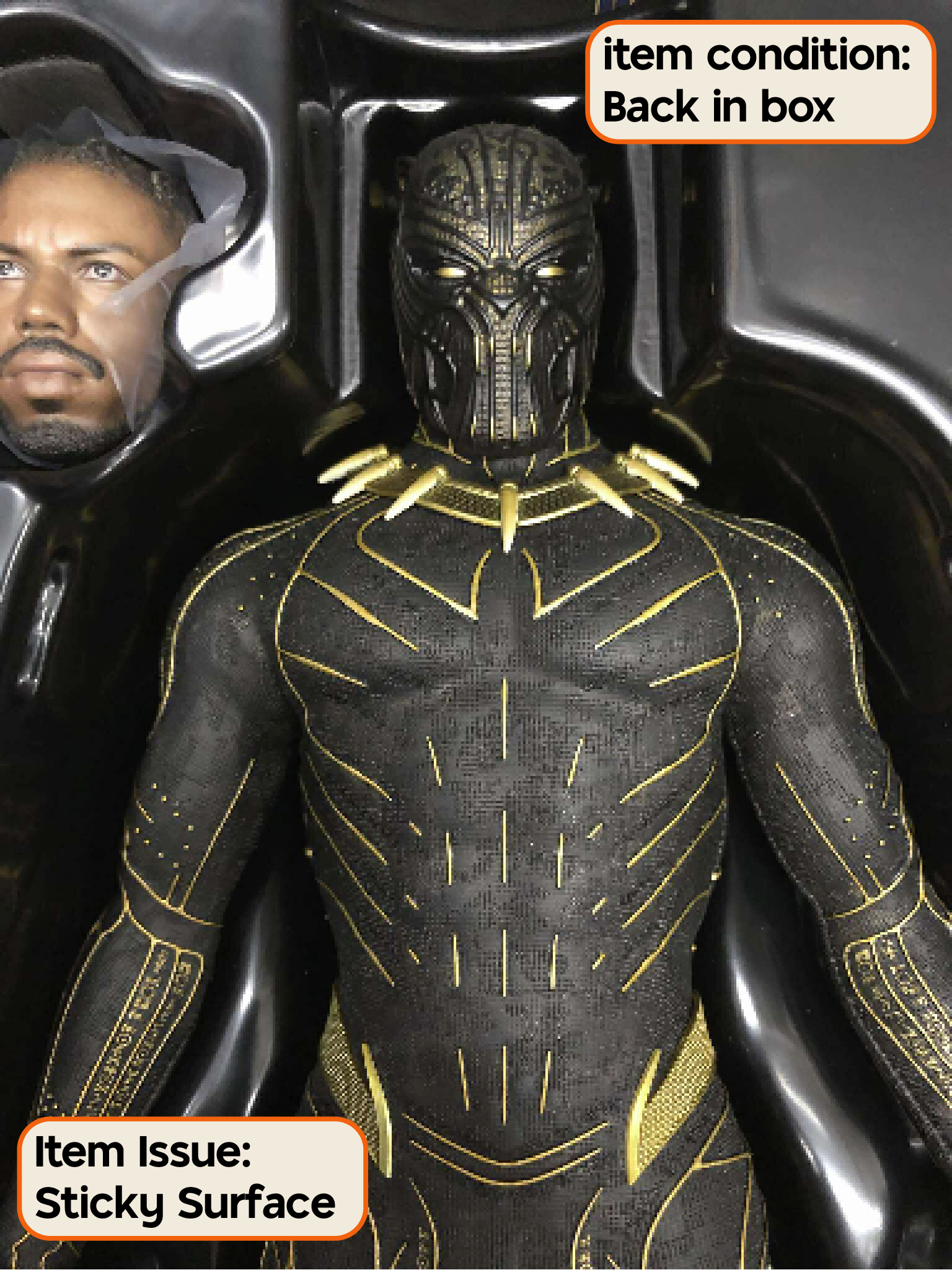 (R&G1) [BIB] Hot Toys Black panther - Killmonger 1/6 Scale Figure ...