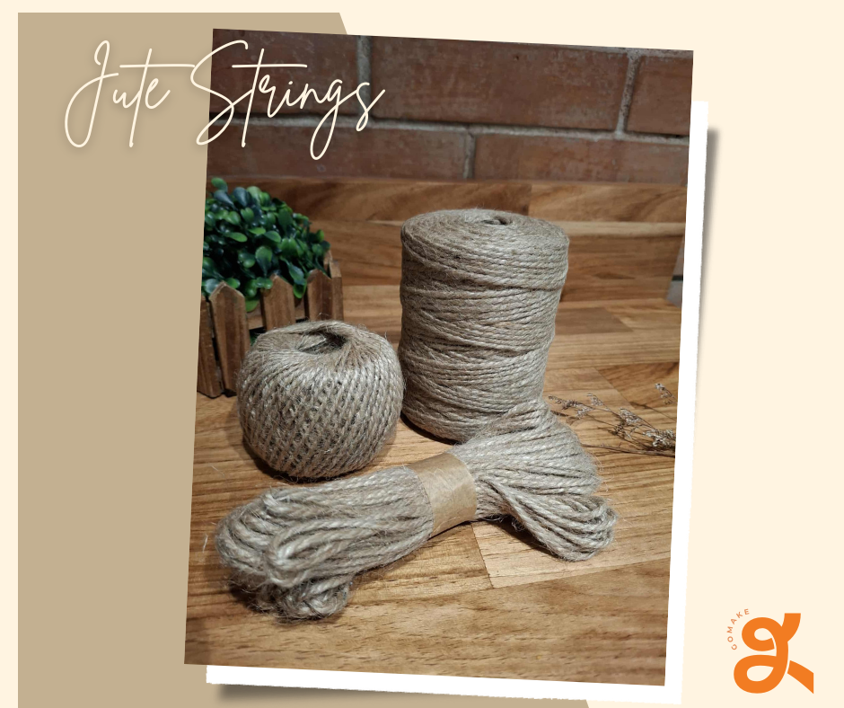 Rustic Native Jute Strings 20m for Gift Wrapping, Tags & Crafts ...