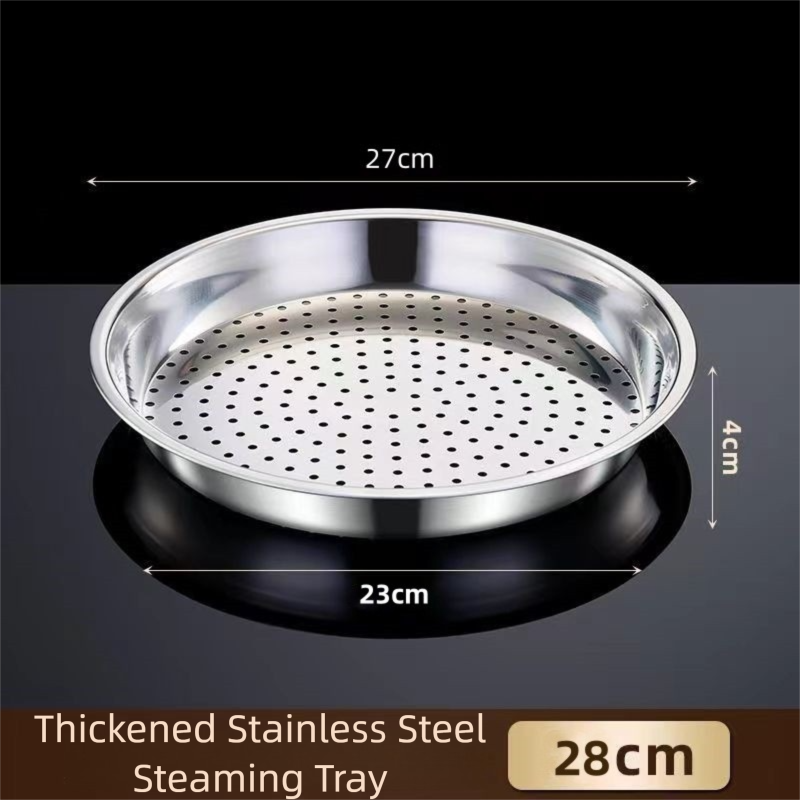 Heavy Duty Stainless Steel Steamer Tray 28cm, Food Grade Steaming Rack ...