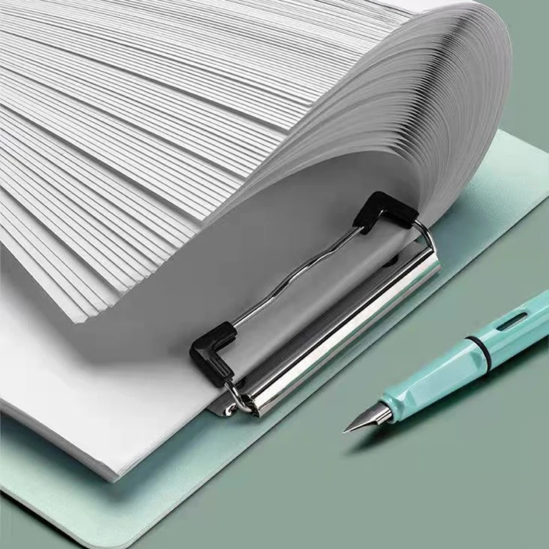 A4 Clip Board Hard Board Long Clip Pad File Paper Folder Writing Pad ...