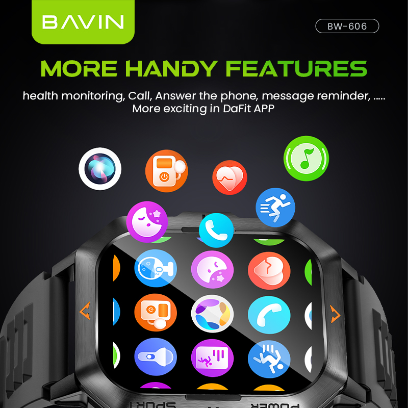 BAVIN BW606 Waterproof Sport Smart Watch 2.01