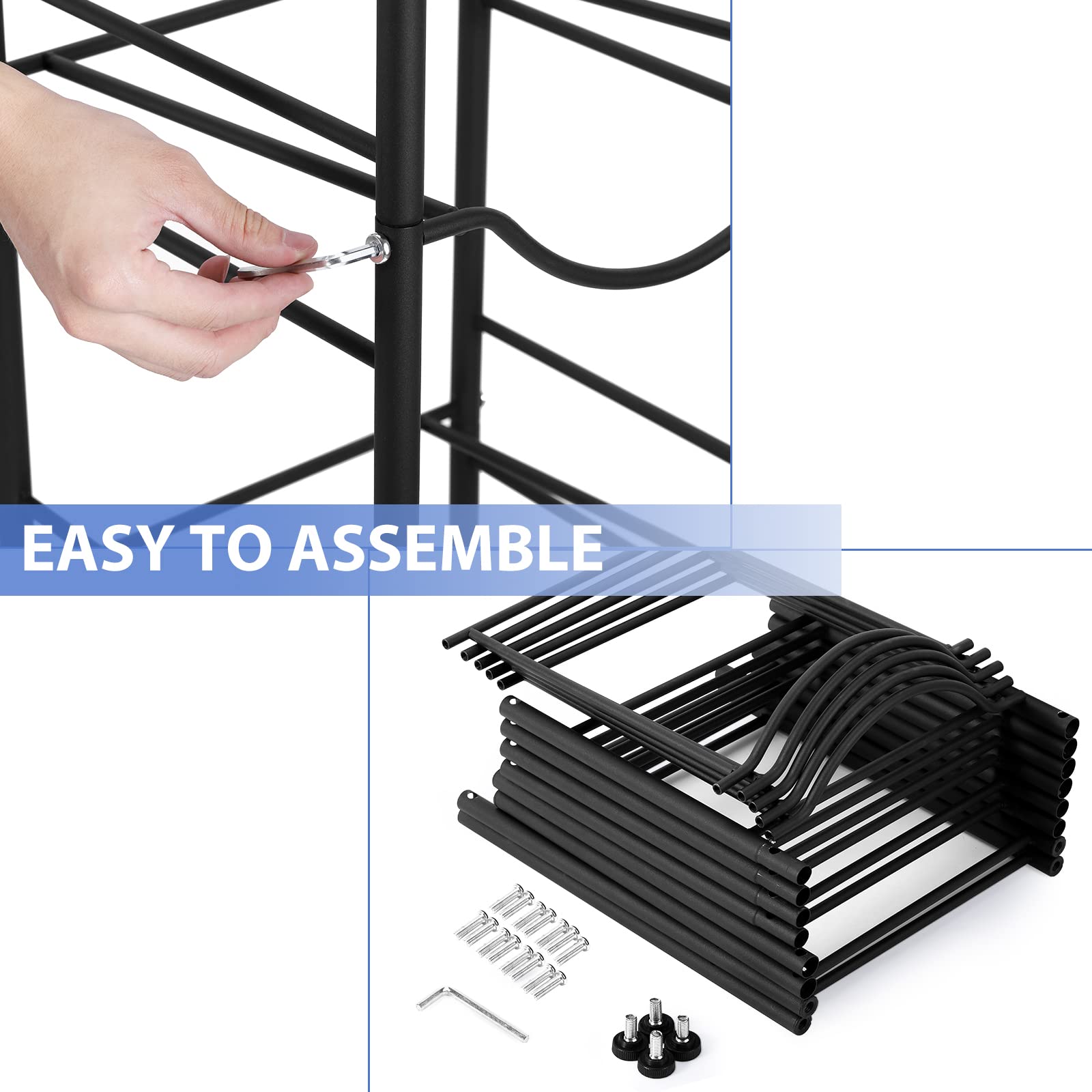 Multi Layer Water Gallon Rack Metal Organizer Rack Display Rack For ...