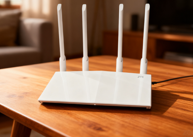 Used ZTE E8822 Router Dual-band Support 2.4GHz and 5GHz,1200Mbps speed ...