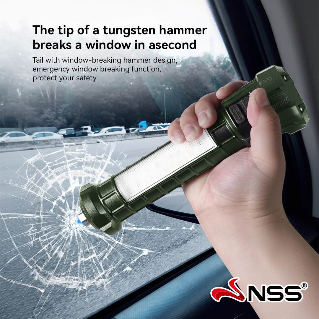 NSS TACTICAL CLASS BREAKERLED Flashlight 6000MAH IPX4 | Shopee Philippines