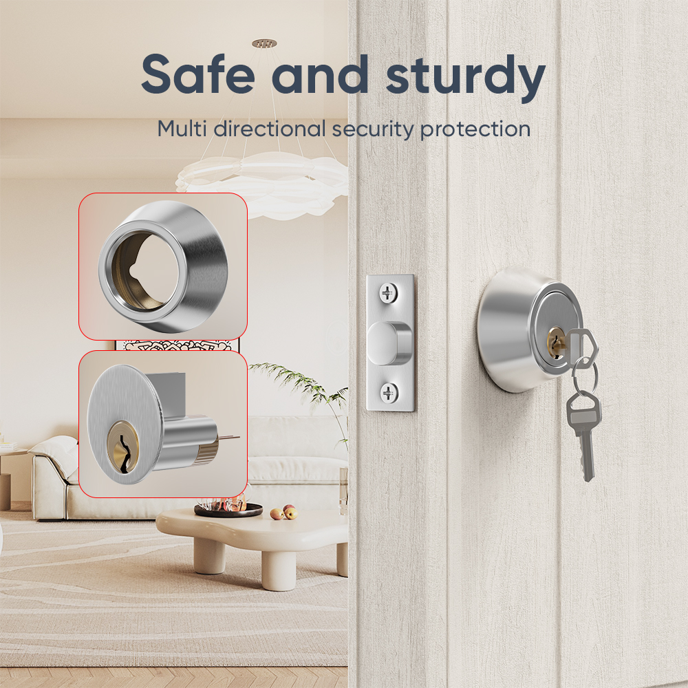 Mitsushi Single or Double Door Lock Inside and Outside Circular ...