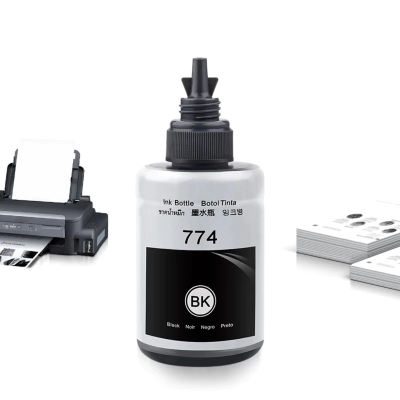 Premium 774 Pigment Ink for Epson M100 M105 M200 M205 Printers | 140ml ...