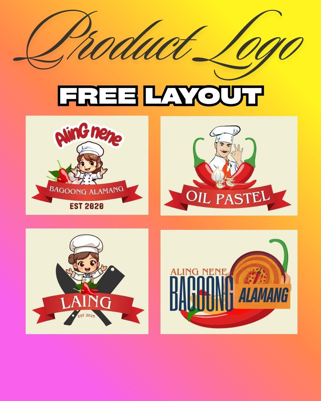 Bagoong alamang sticker labels/ free layout | Shopee Philippines