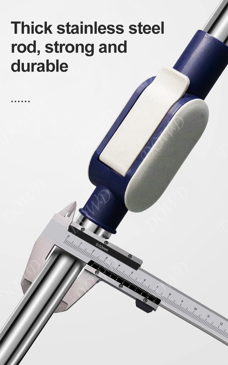 Dowd Spin Mop Replacement Handle 2025 New Thick Stainless Steel ...