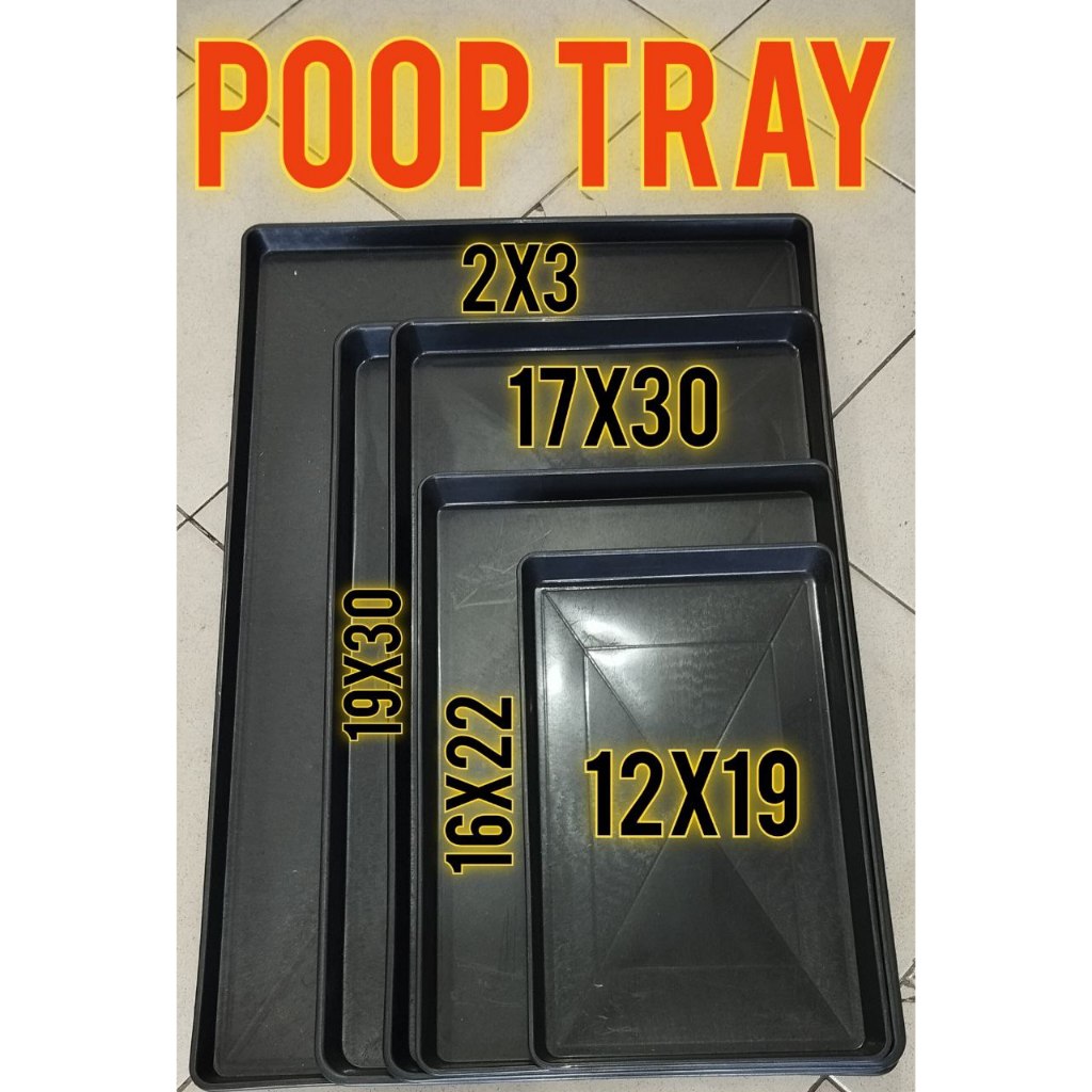 Poop Tray Cage Tray High Quality and Heavy Duty For Dog, Cat, Bird ...