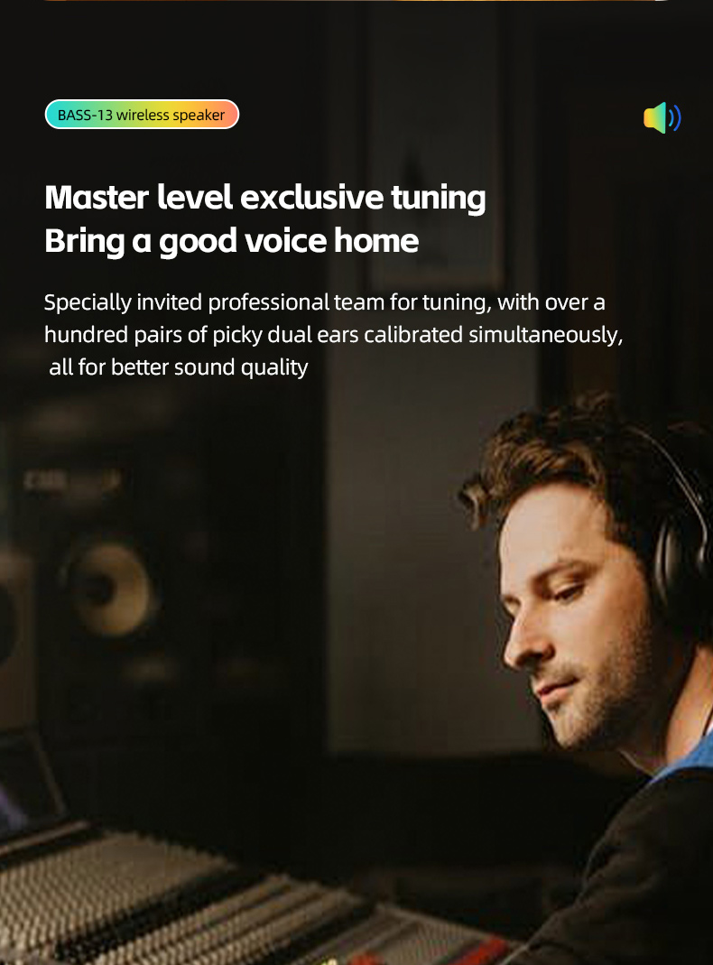 HEAVY BASS-13 TWS V5.3 Powerful Audio with Multiple Playback Mode ...