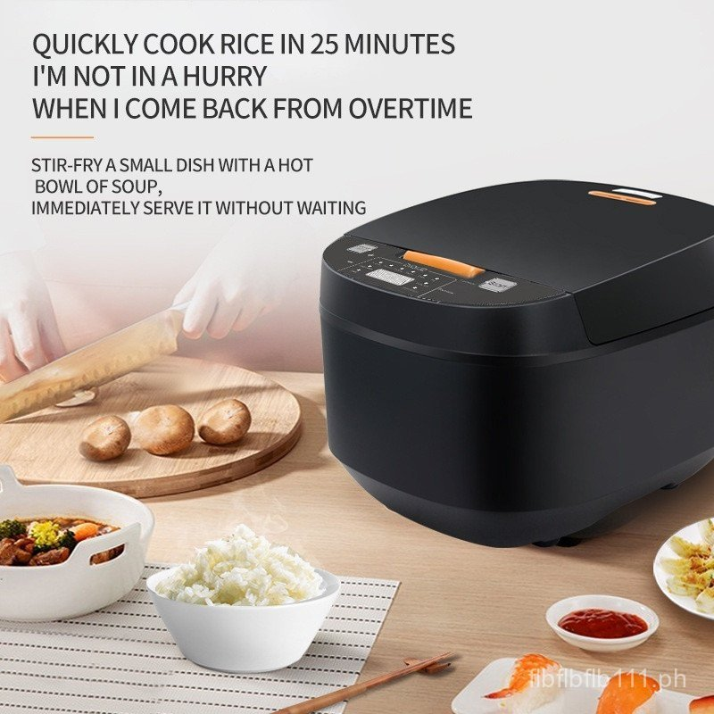 Big Rice Cooker Black Smart Screen electric rice cooker Non-Stick Rice ...