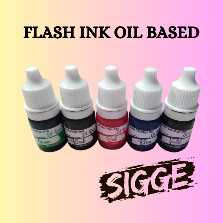 5ml Flash ink Oil based - Refill for Flash Stamps - Loyalty stamp ...